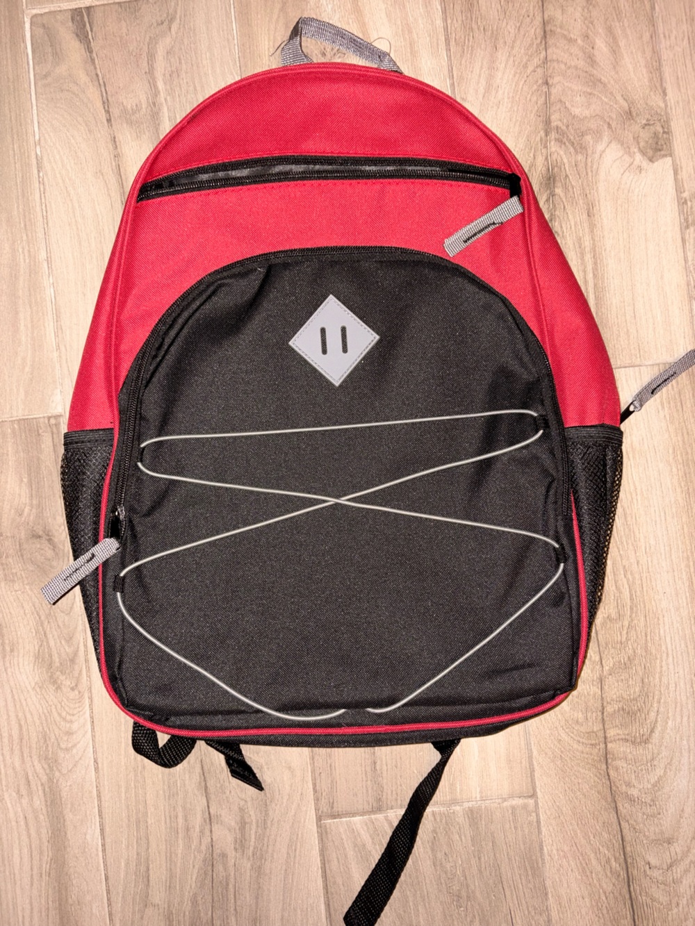 Red and Black Men's Summit Ridge Backpack - Lightweight Daily Carry